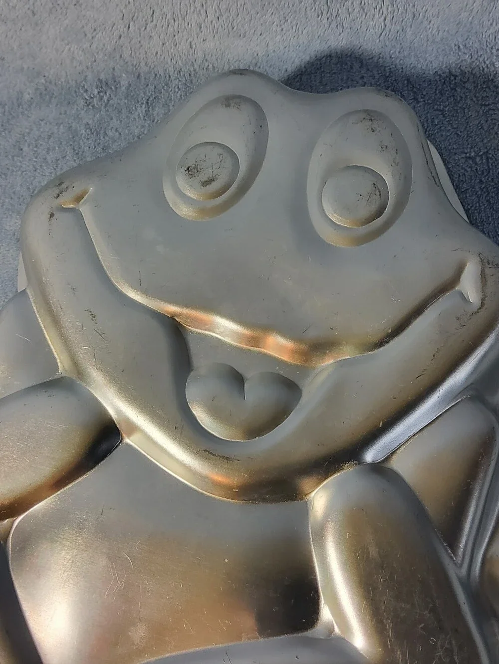 Vintage 1979 Wilton Frog Toad Cake Pan #502-1816 MCM Neil Bakery Birthday Spring
